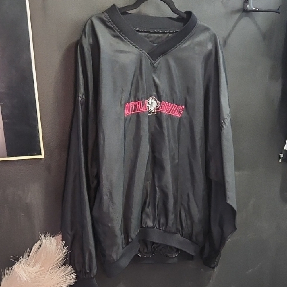 SABRES Vintage Black windbreaker